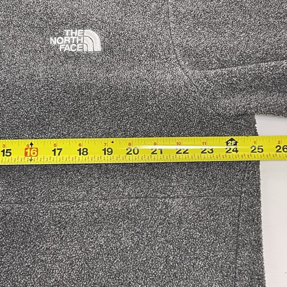 The North Face Men's XL Birch Bowl Quarter Zip Sweatshirt Gray Black Heather - Picture 9 of 11